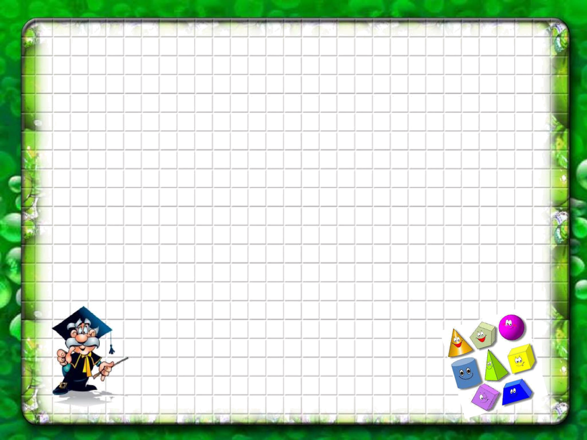 Рамка для проекта по математике 4 класс