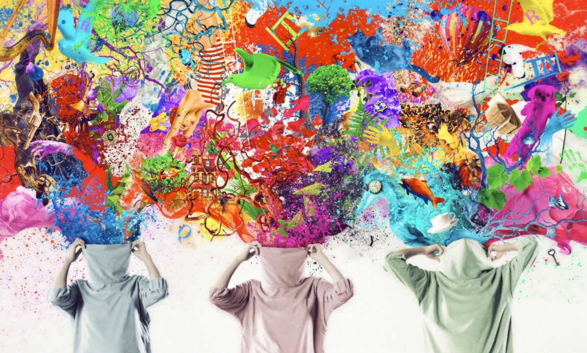 Яркие краски в живописи