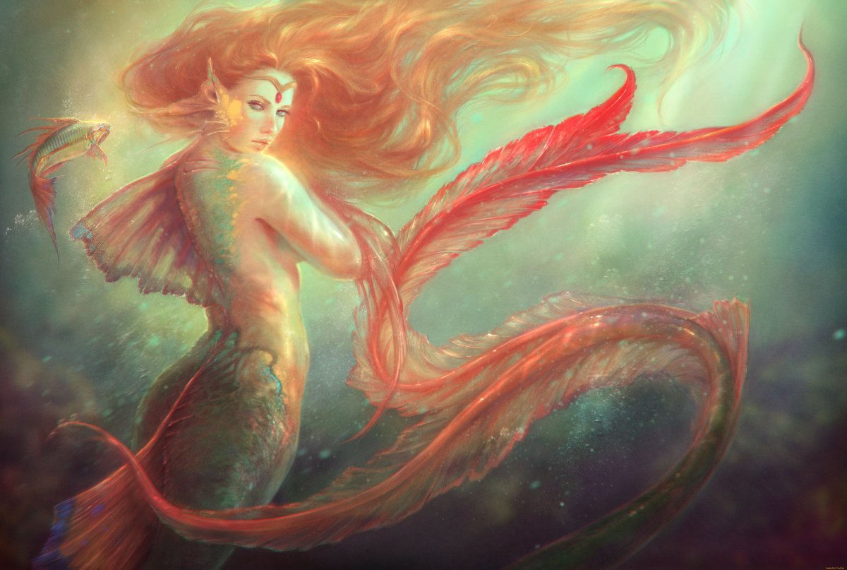 Мифические русалки