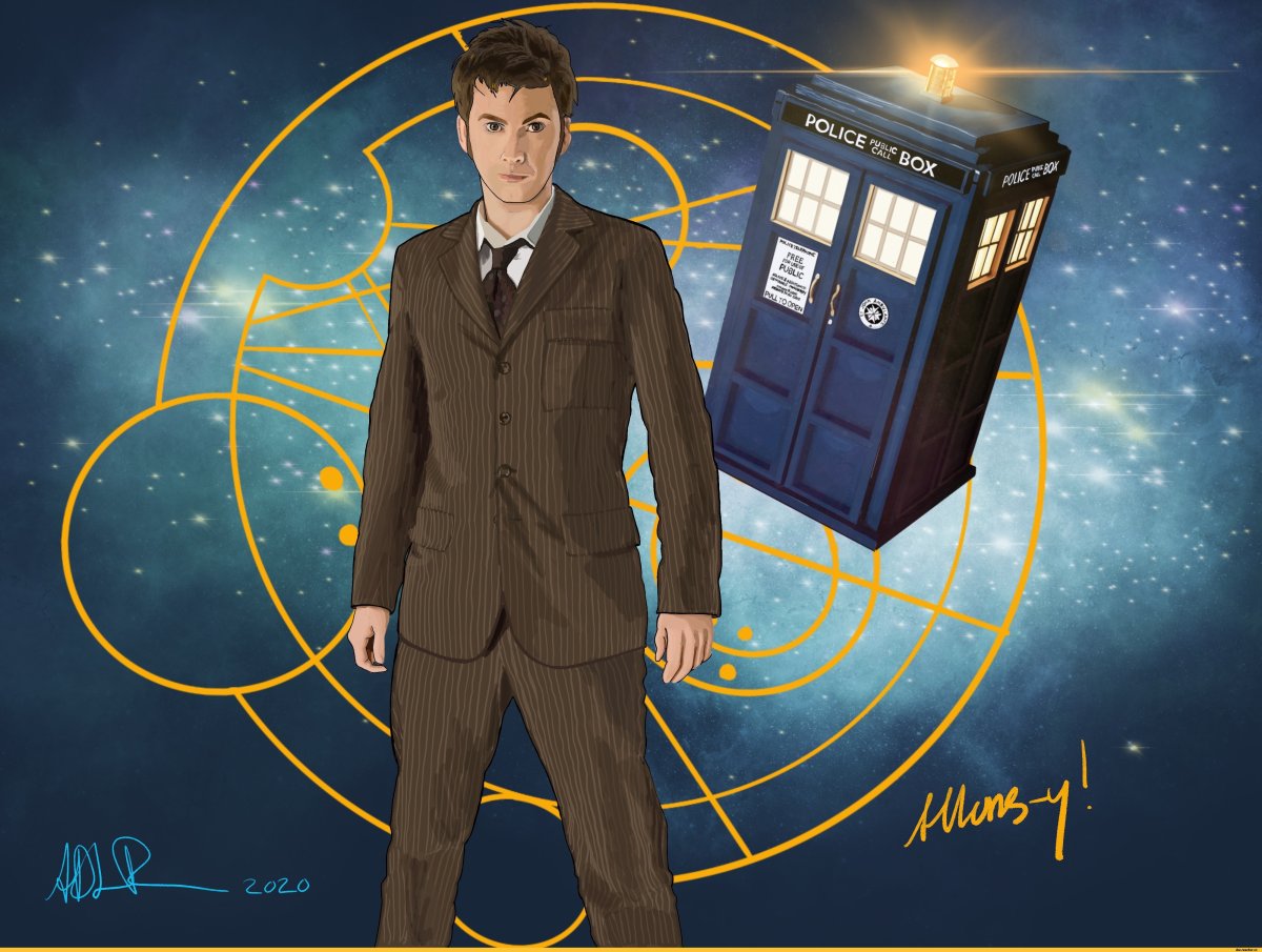 Мэтт Смит 11 доктор арты