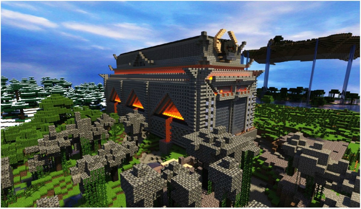 Рейхстаг в МАЙНКРАФТЕ