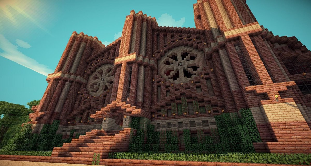 Красивые постройки в МАЙНКРАФТЕ