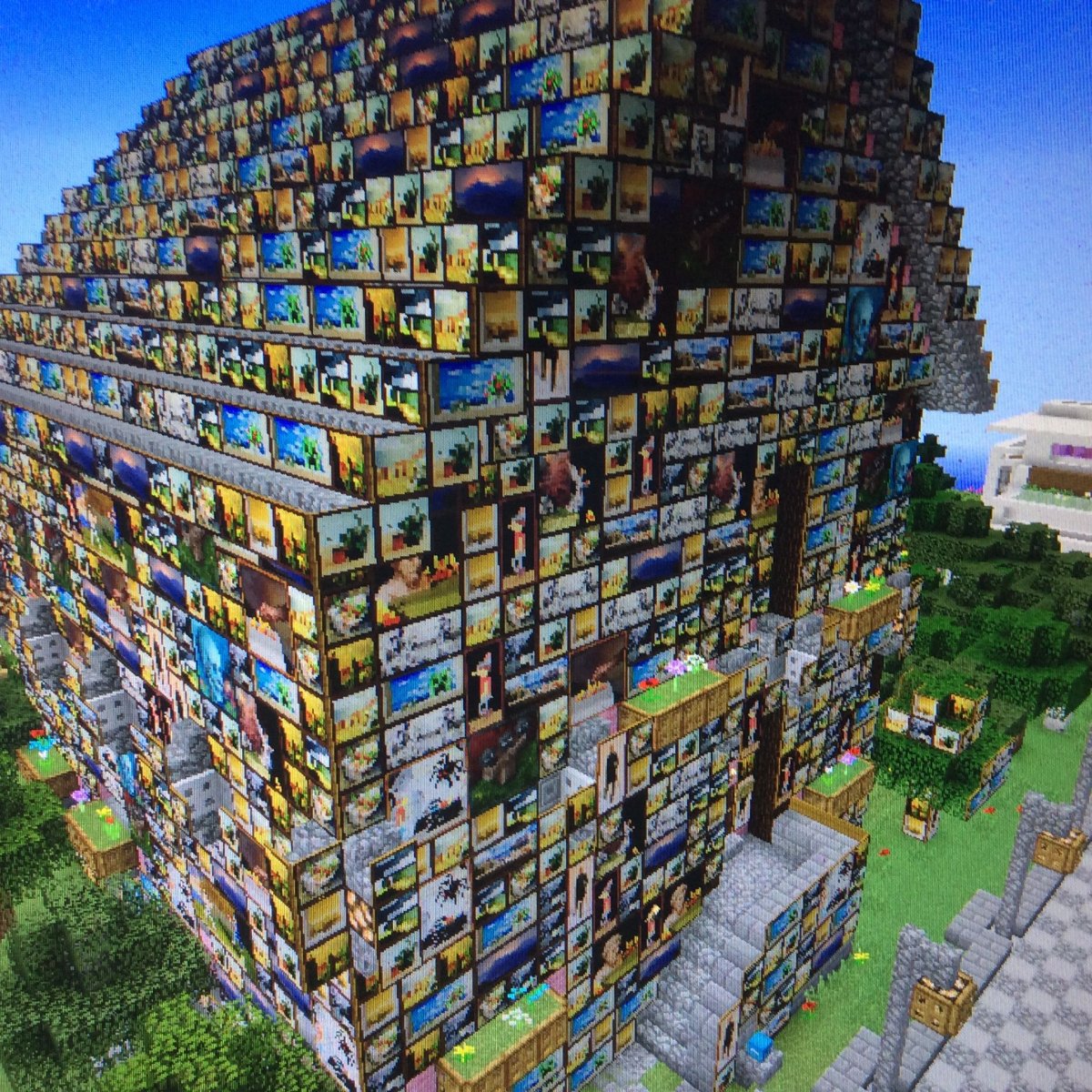 Необычные постройки в МАЙНКРАФТЕ