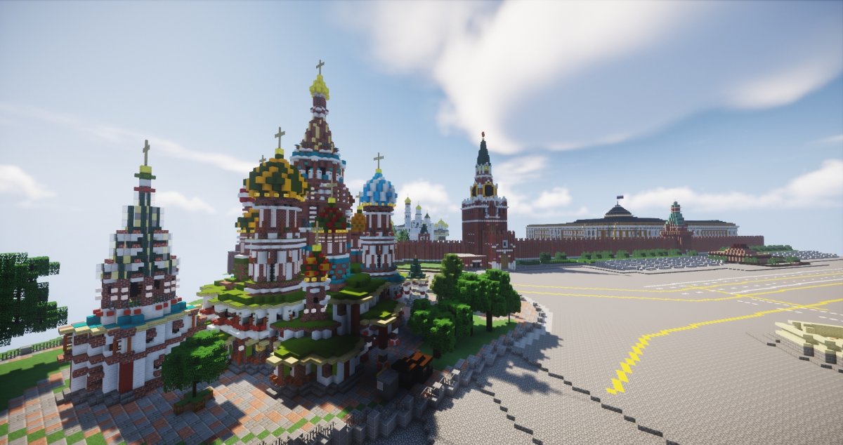 Большой красивый дом в МАЙНКРАФТЕ