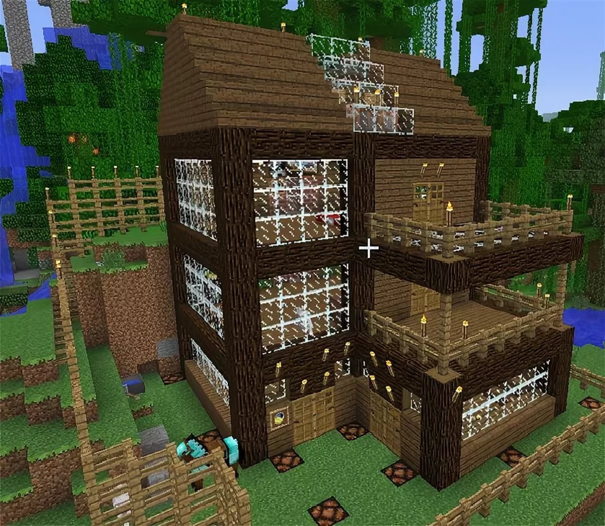 Красивые отели в МАЙНКРАФТЕ