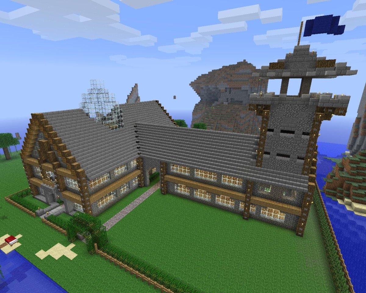 Крутые постройки