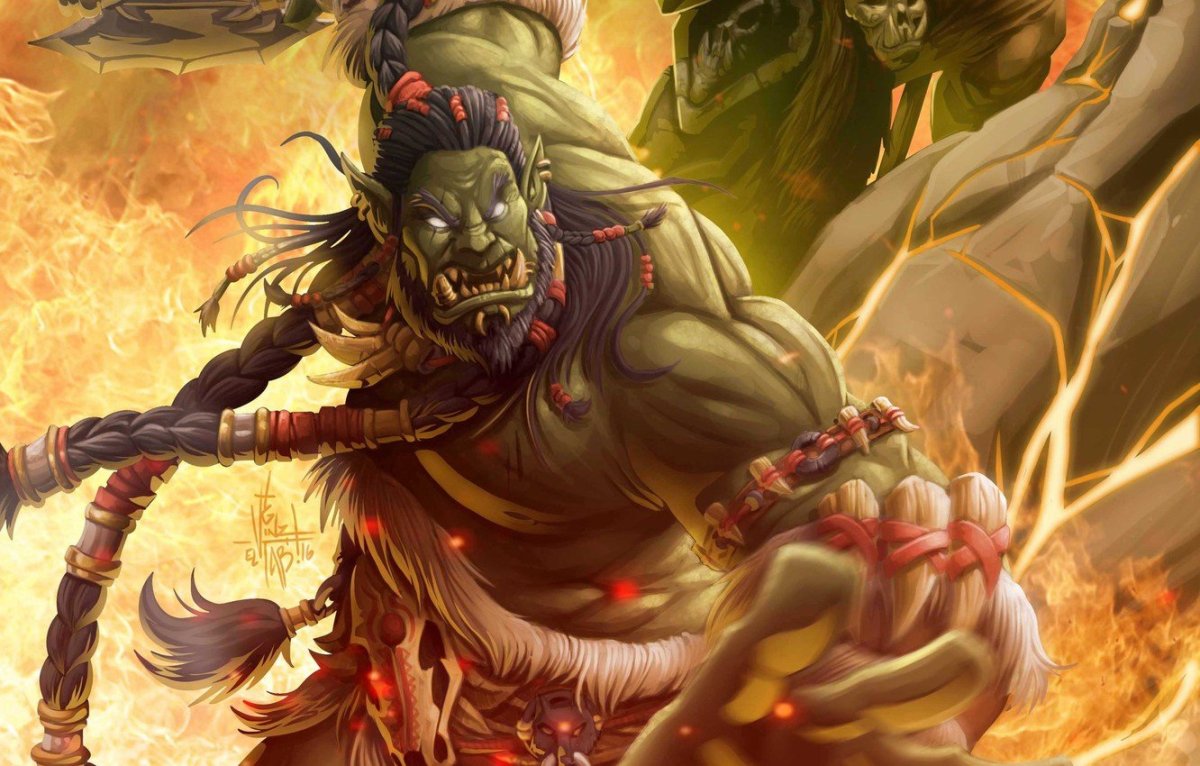 Орки варкрафт Тралл