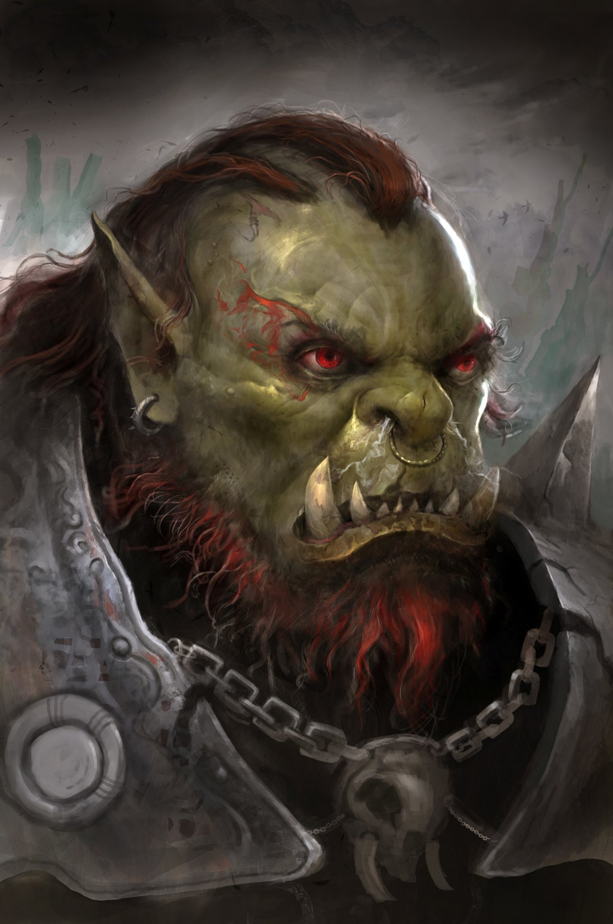 Орк варкрафт 3д