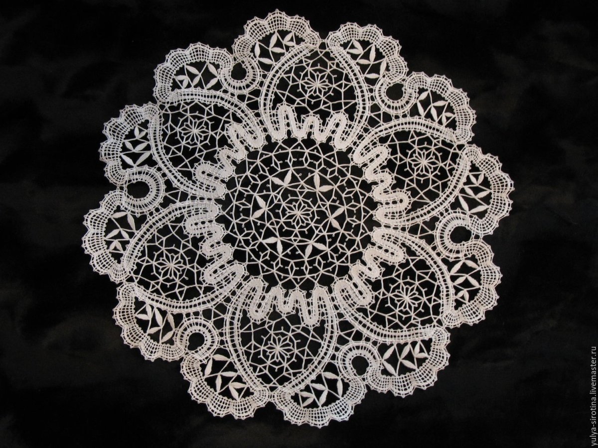 Елецкое коклюшечное кружево