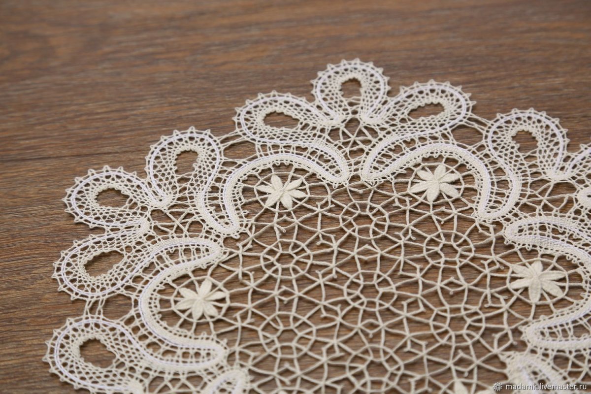 Вологодское кружево коклюшечное