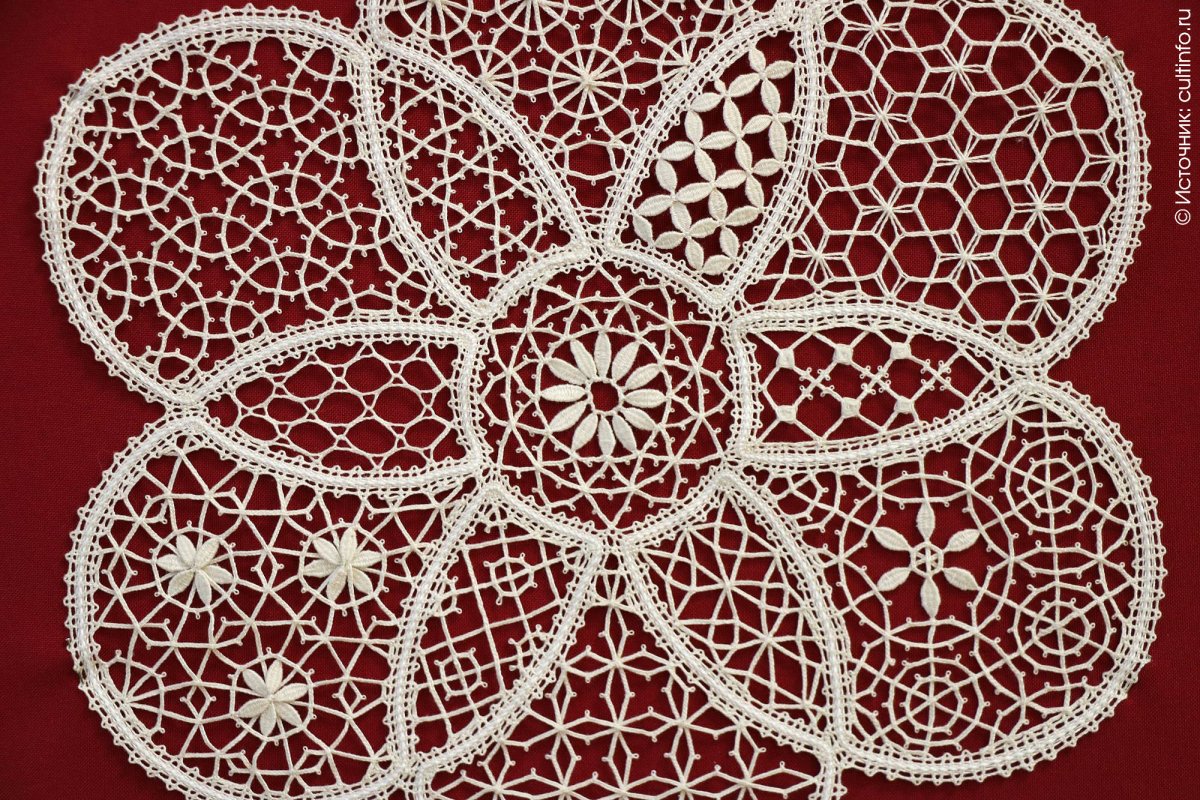 Мария Медкова кружевоплетение сколки