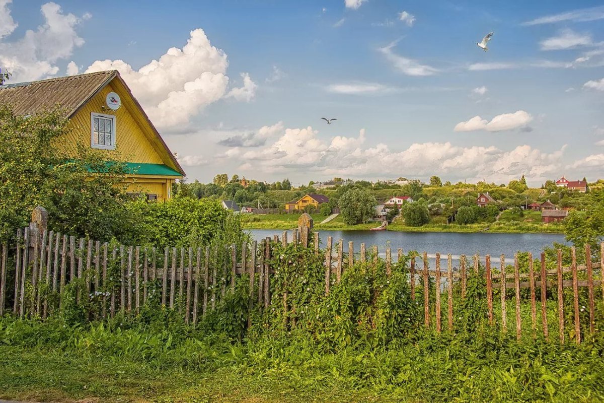 Красивая деревня