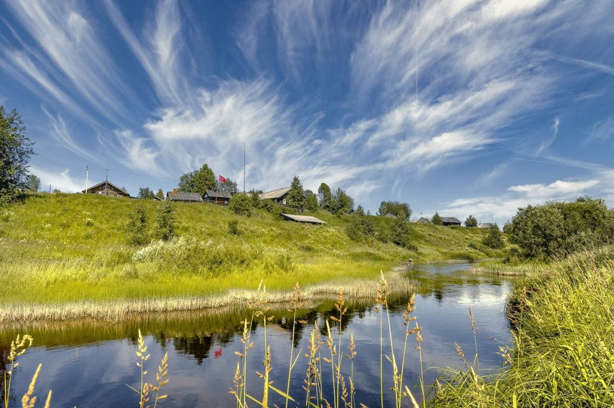 Природа деревня