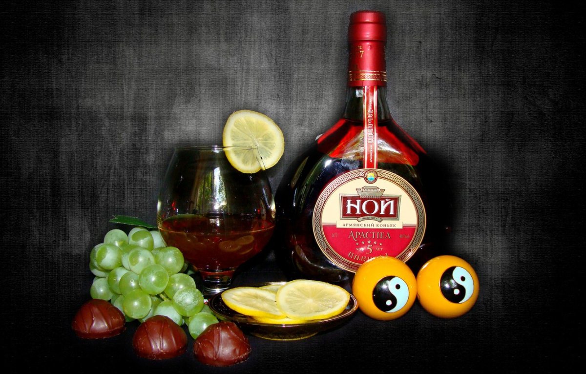 Шоколад с коньяком