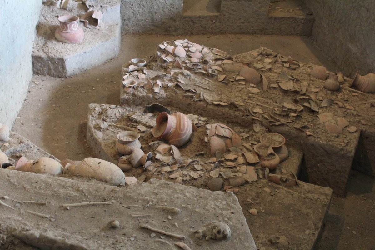 Археологи на раскопках
