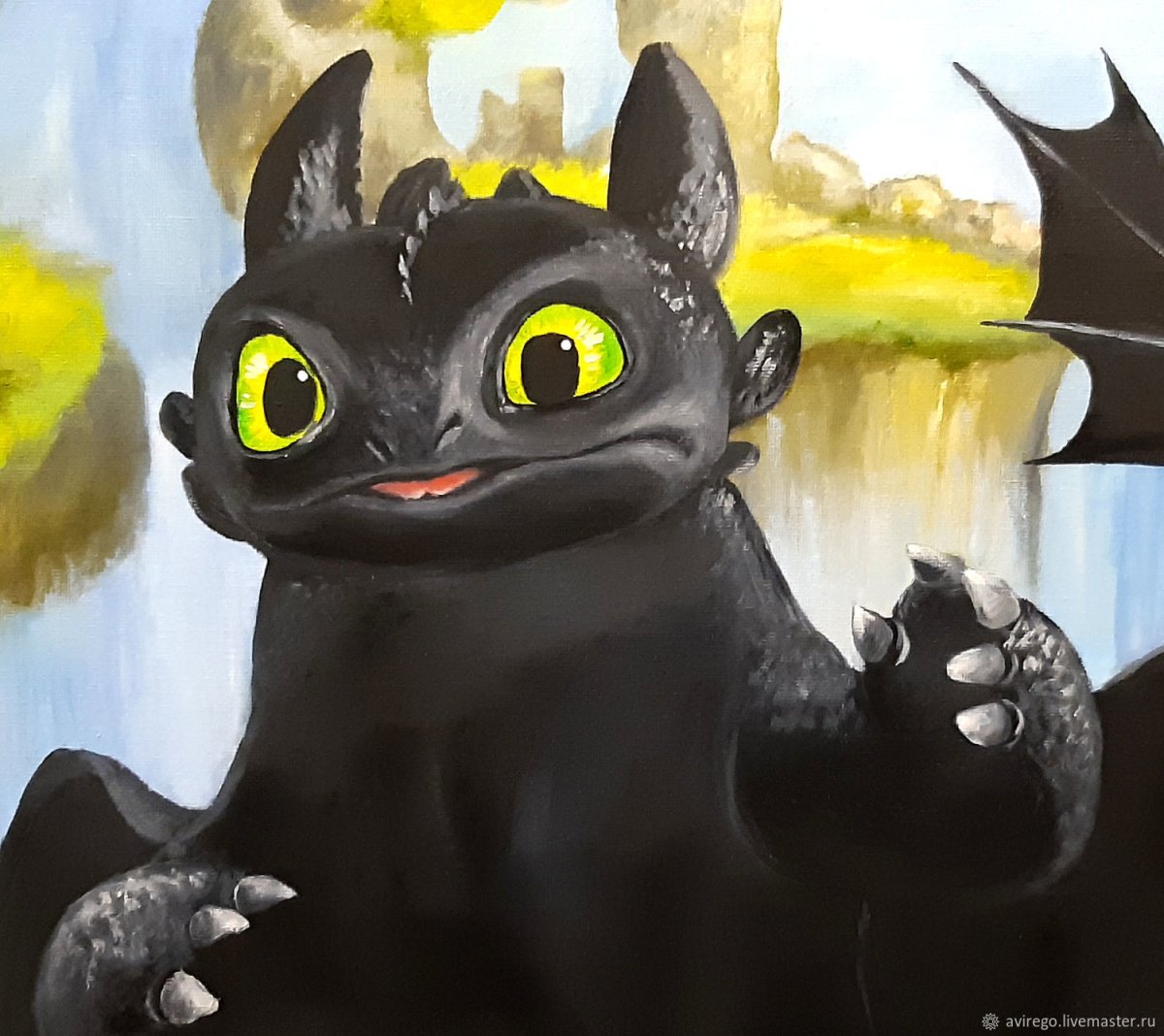 Беззубик спасает Астрид