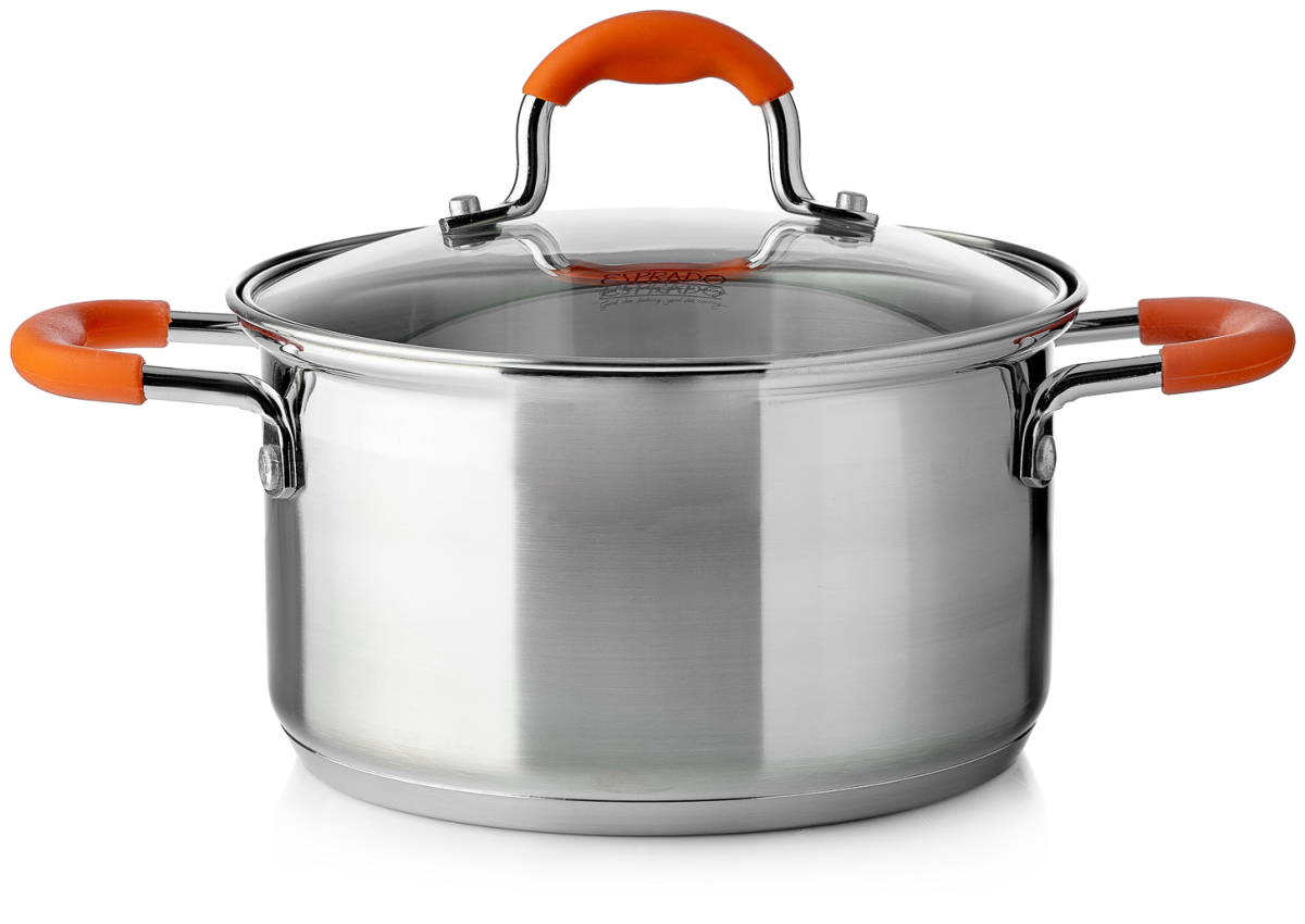 Кастрюля с крышкой Esprado Tezoro 18*10.5 см. 2,6л tezl18se101