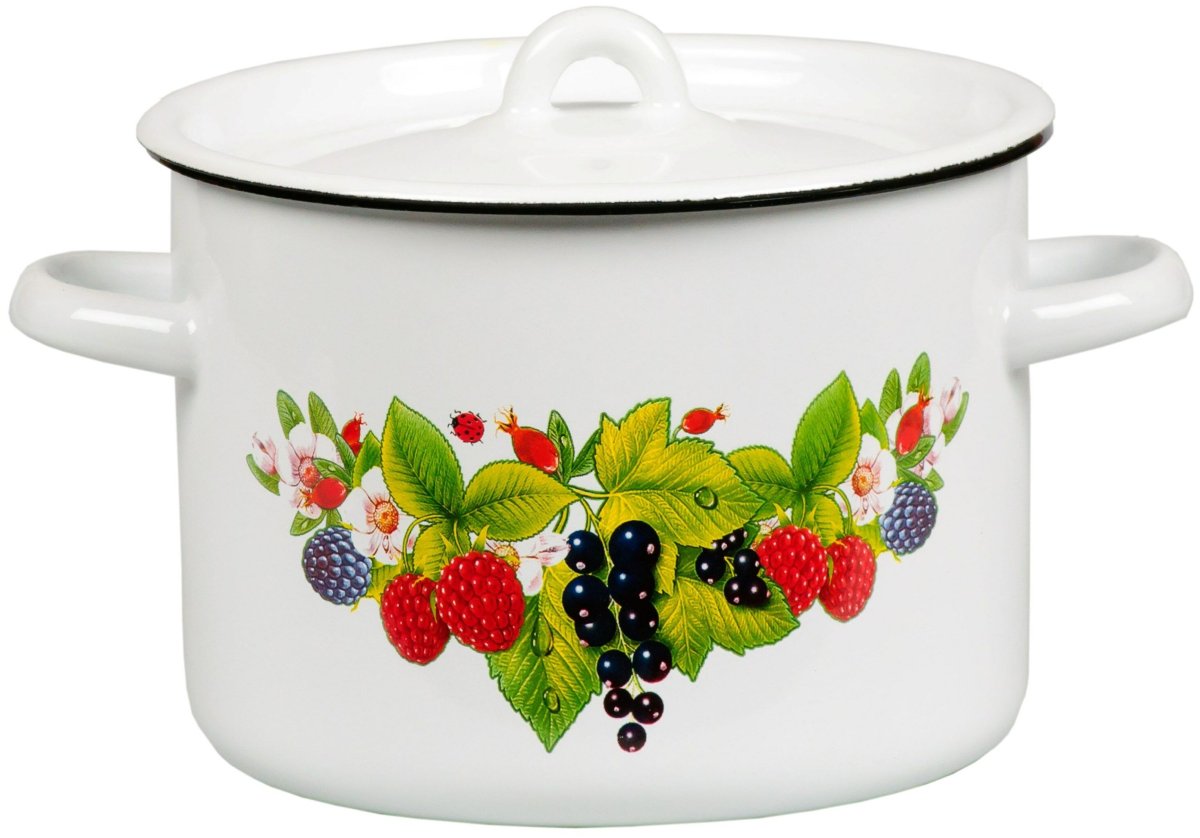 Кастрюля эмаль, 2 л, 01-1610