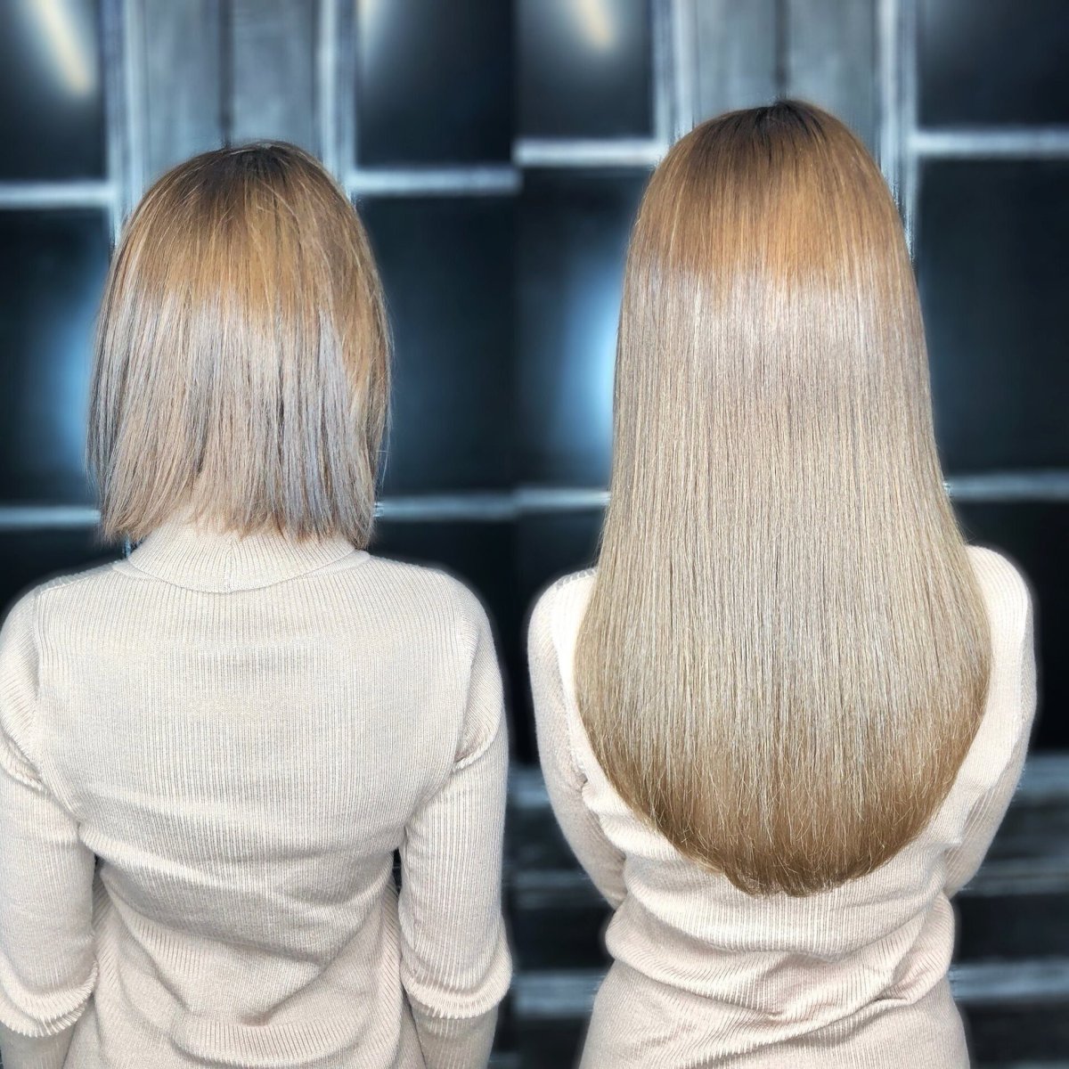 Модное наращивание волос