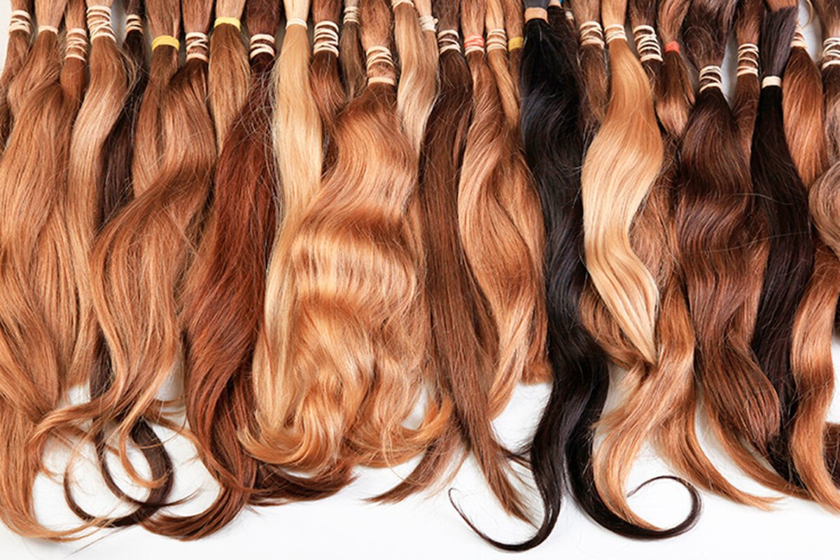 Нарощенные натуральные волосы