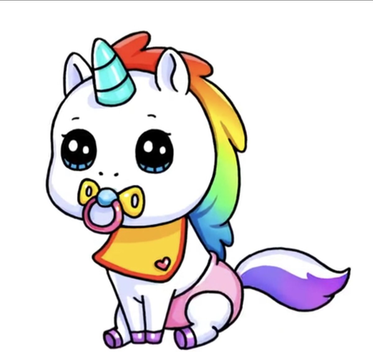 Единорог смешной