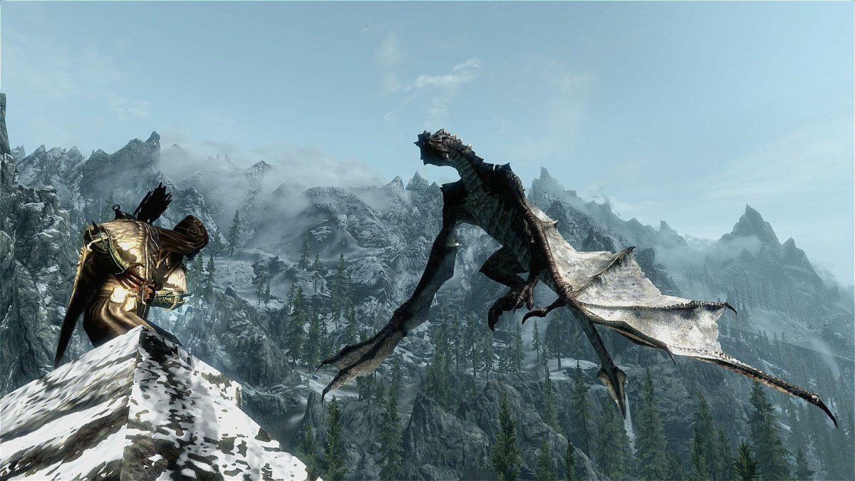 The Elder Scrolls v Skyrim 4к