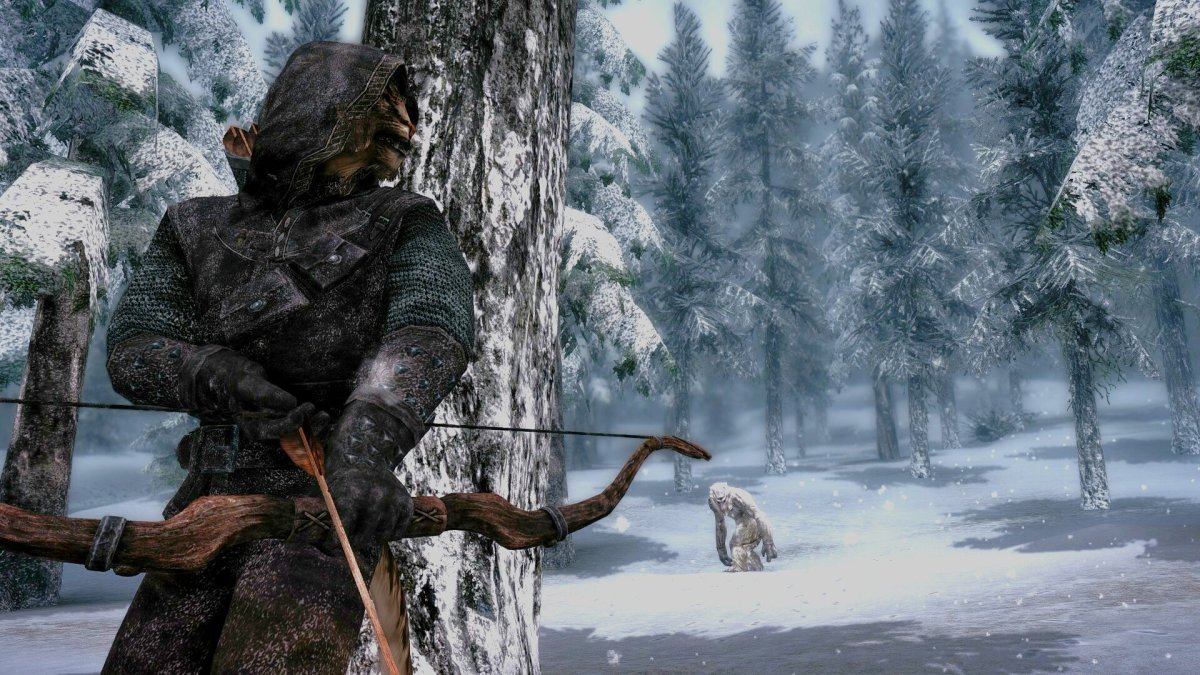 The Elder Scrolls v Skyrim 4к
