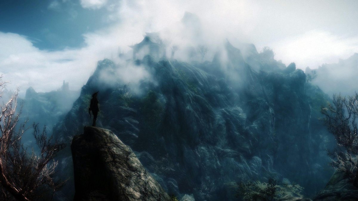 Обои на рабочий стол скайрим