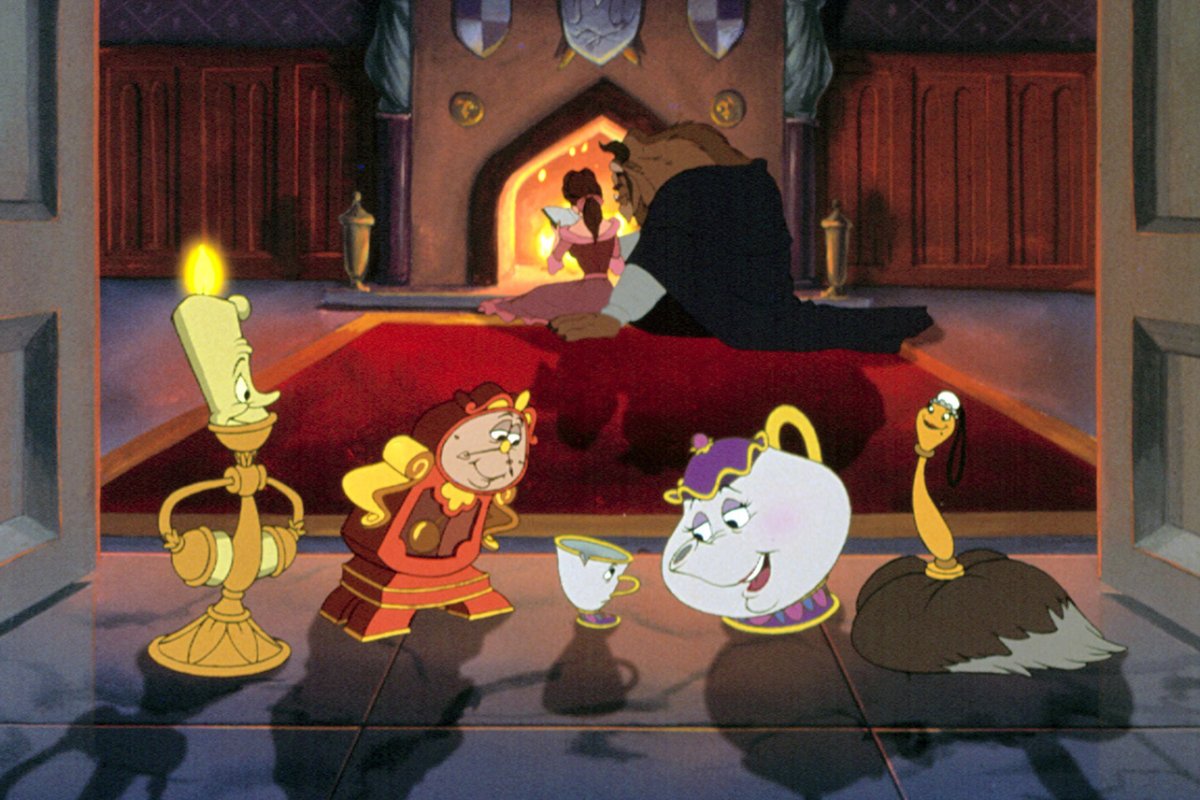 Мультик красавица и чудовище 1991