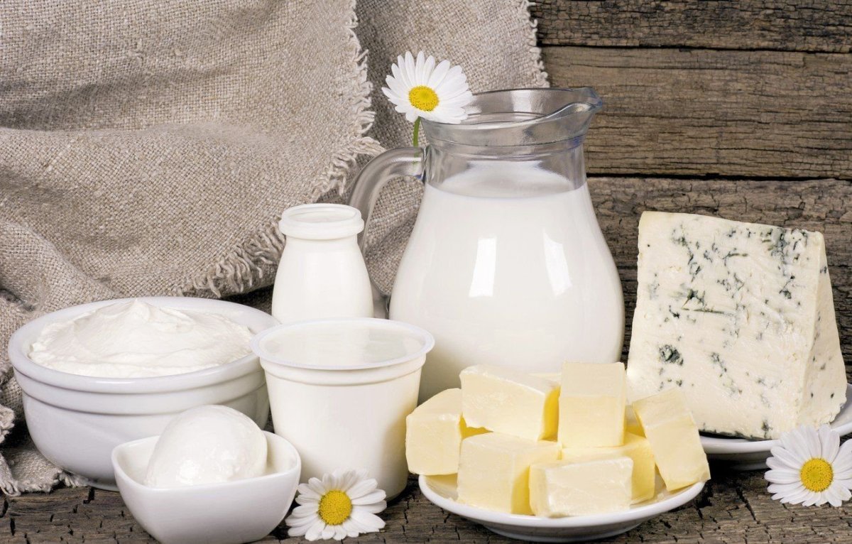 Натуральные молочные продукты