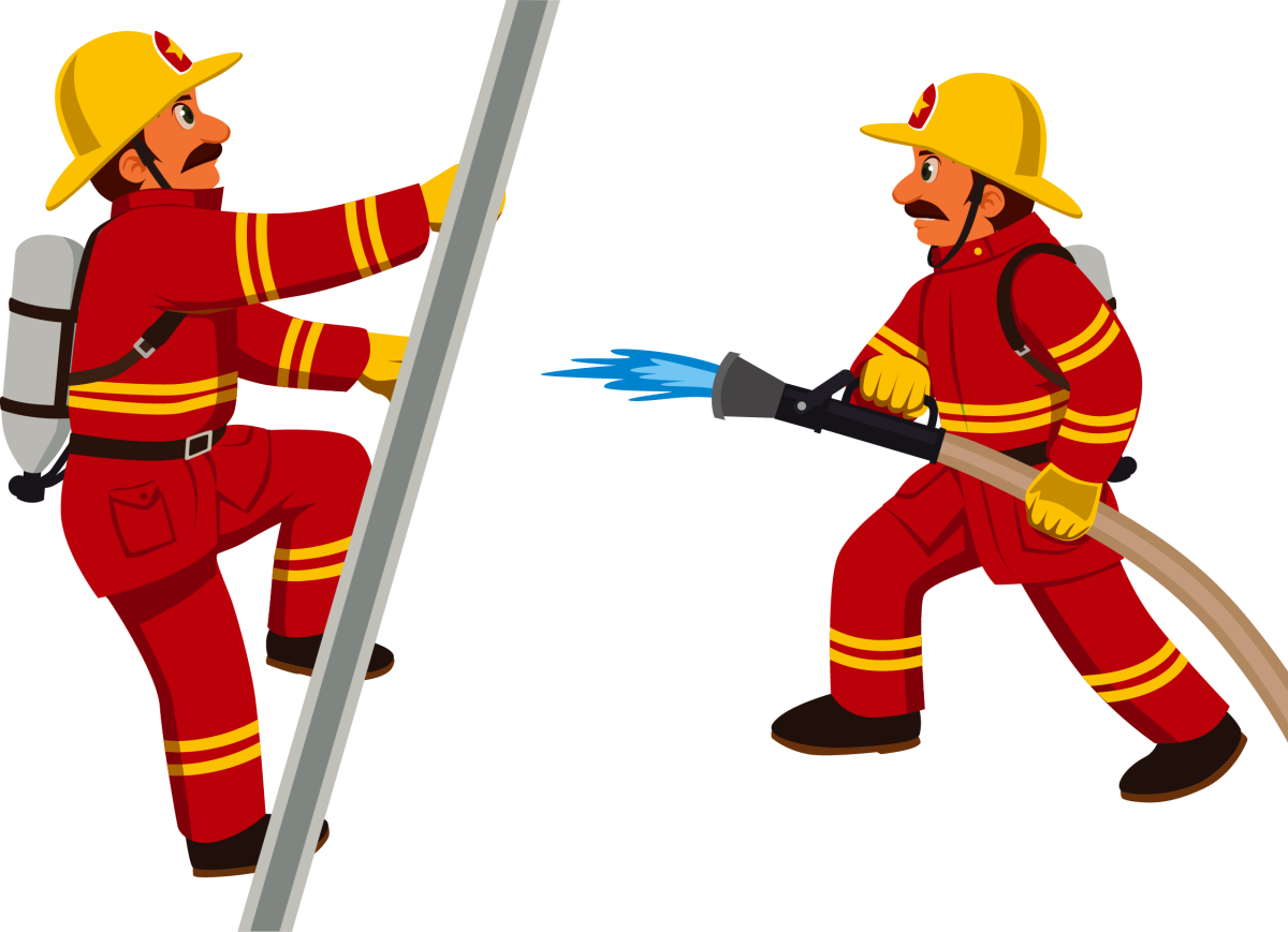 Мультяшные пожарники