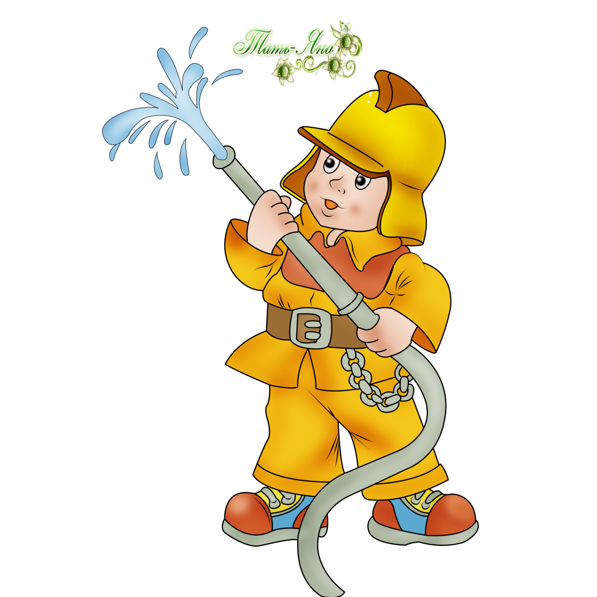 Для детей. Пожарные