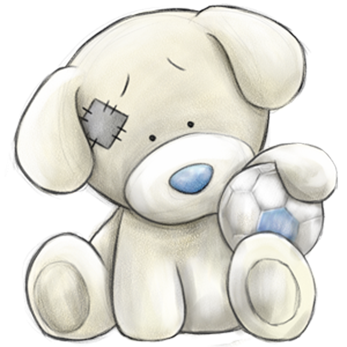 Мишка для срисовывания