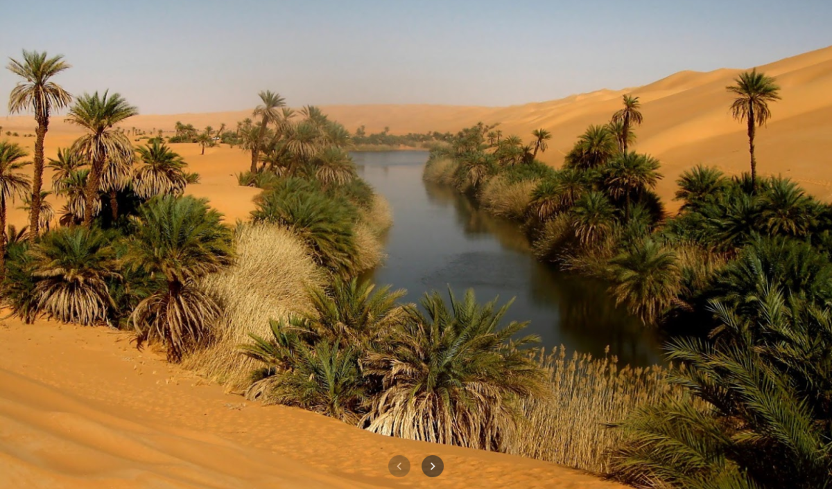 Оазис Убари в Ливии