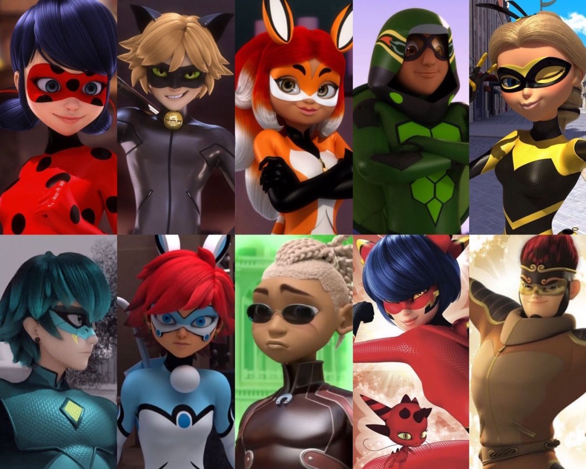 Леди баг и супер-кот. Друзья