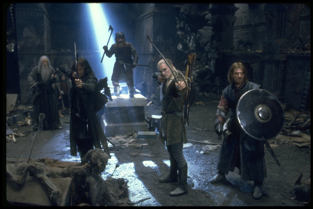 Властелин колец Фродо и Голлум