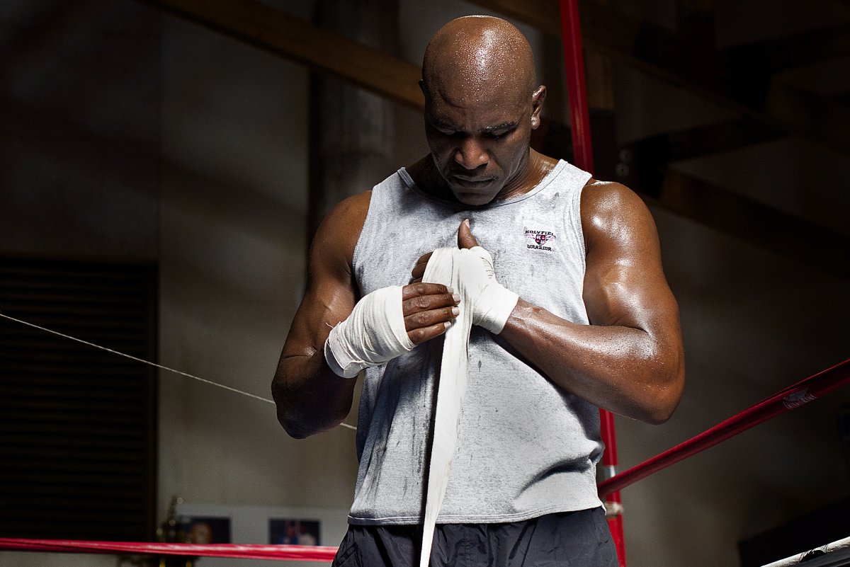 Эвандер Холифилд на Олимпиаде