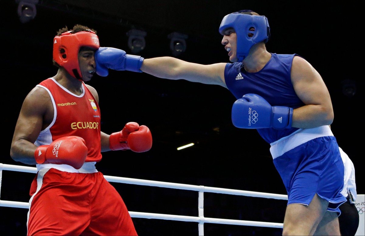 Боксер на ринге