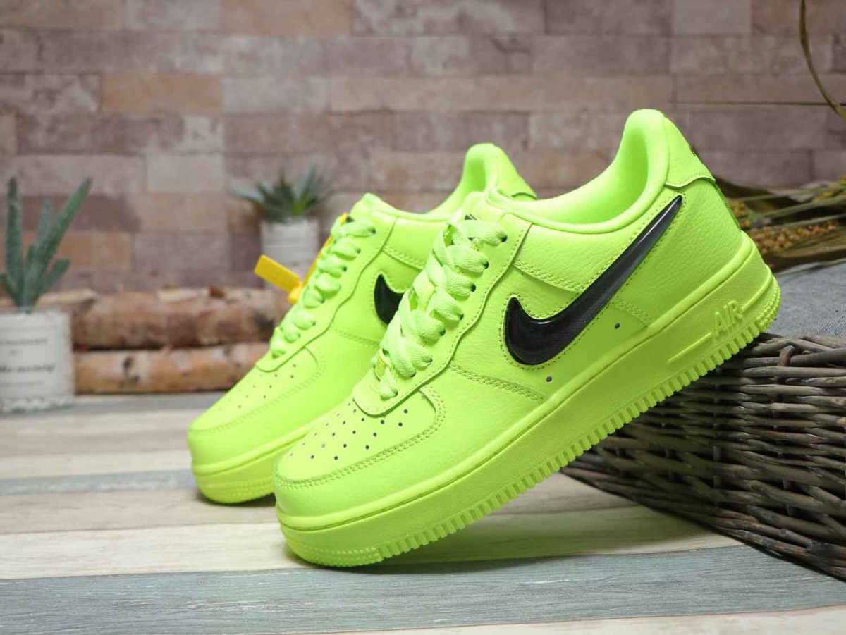 Nike Air Force 1 зеленые