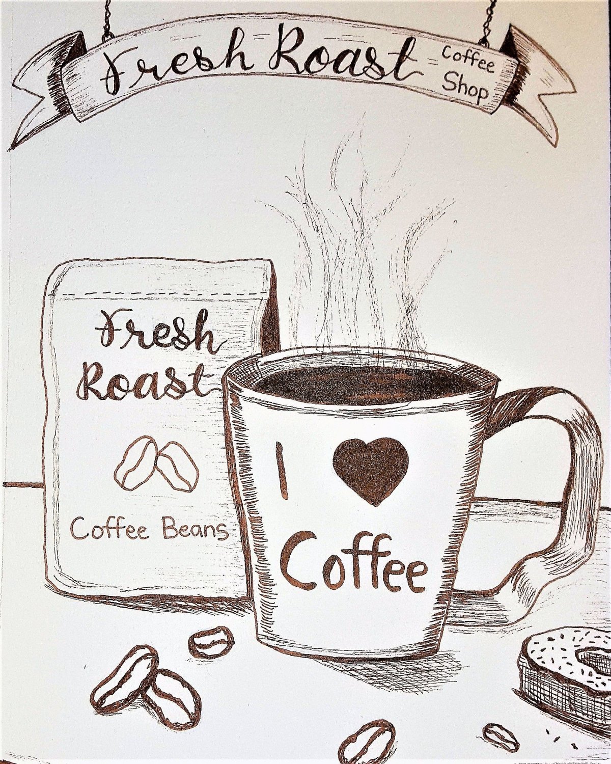 Что за трубочки рисуют с кофе