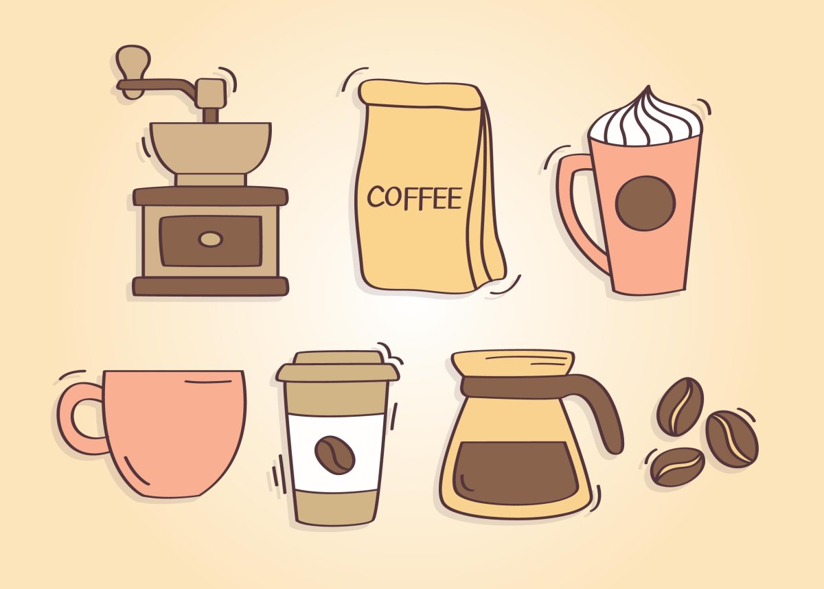 Кофе карандашом