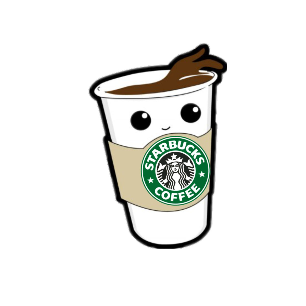 Скетч кофе Старбакс
