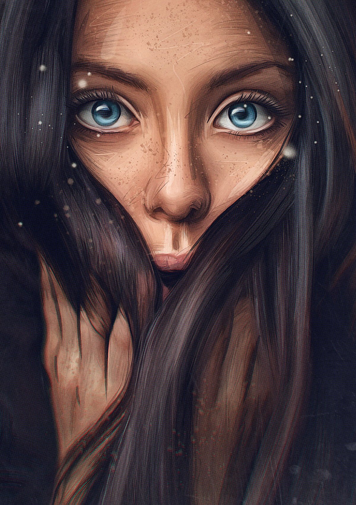 Рисунки девушек