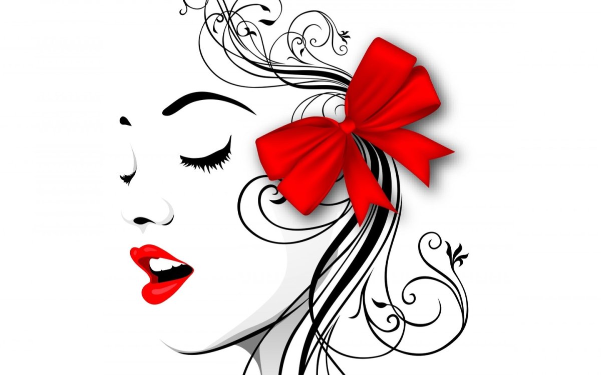 Мультяшная девушка