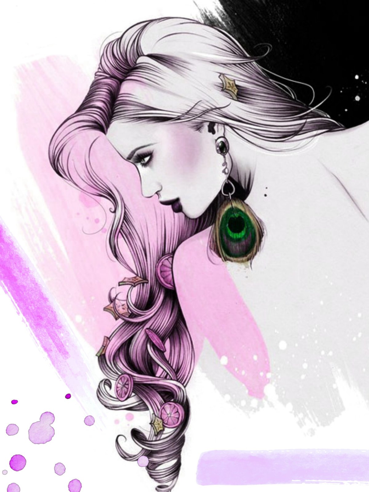 Блондинки в стиле арт