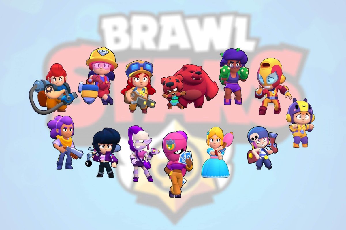Brawl Stars девочки