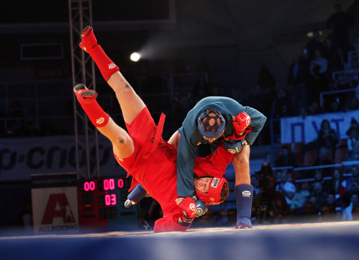 Боевое самбо ударная техника