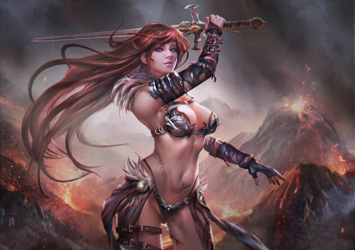 Девушки воительницы