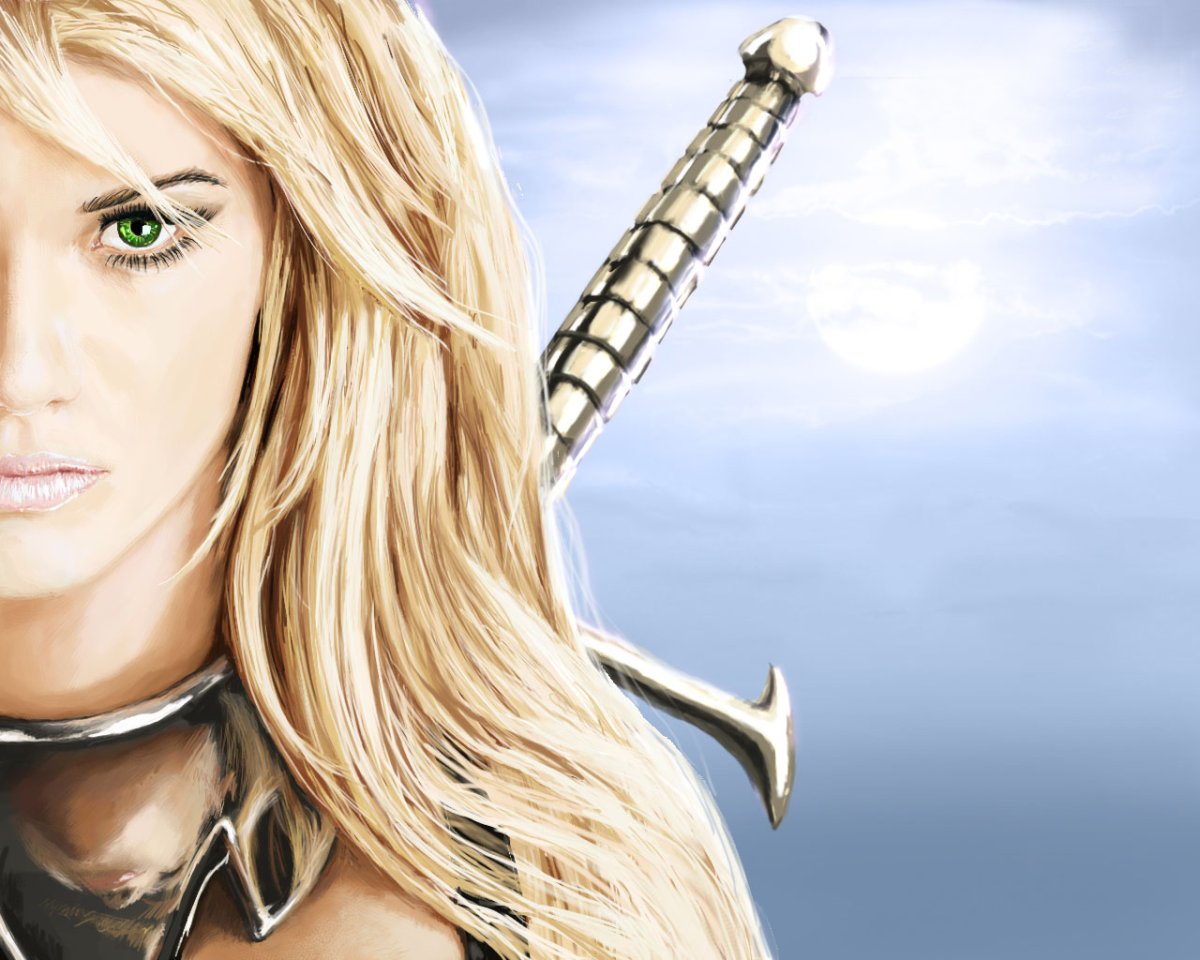 Девушки воительницы