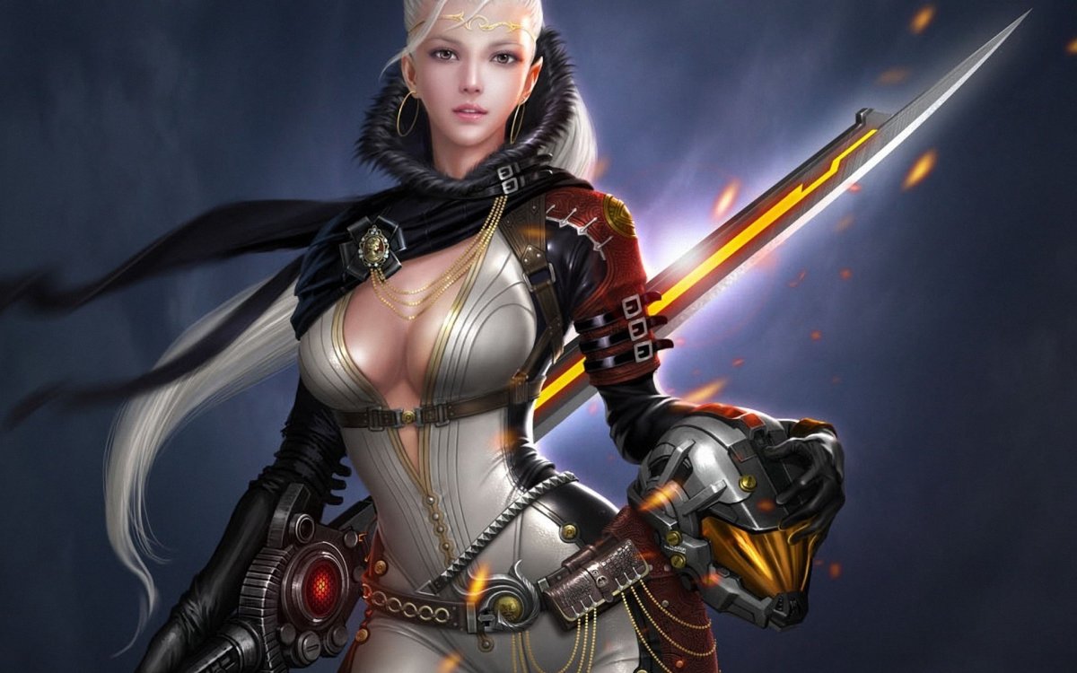 Девушки воительницы